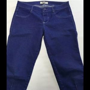 BERSHKA Jeans Ladies sz 10 Purple Stretch Skinny style NEW